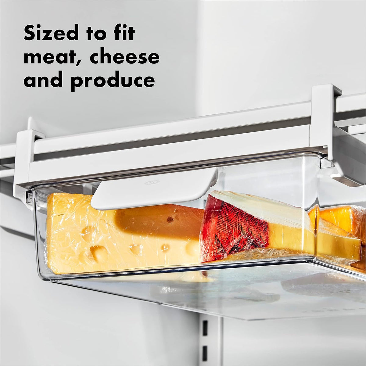 Good Grips Fridge Undershelf Drawer 14 in - for Deli Meat, Cheese, Produce and More