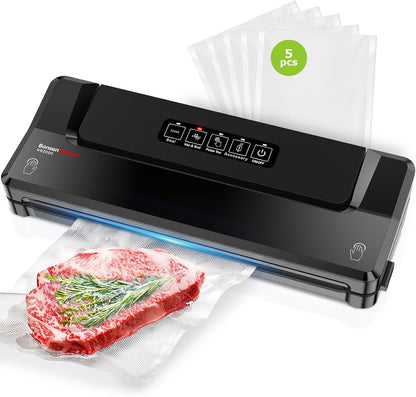 Vacuum Sealer Machine, Multiple Modes For Meal Prep,Silver