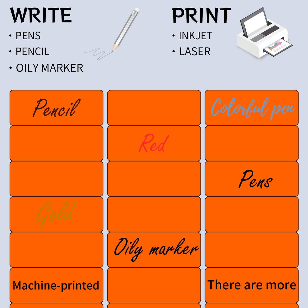 Transparent Stickers Labels - 1" x 2-5/8" Clear Address Labels Mailing Stickers for Laser/Inkjet Printer 8.5"×11"- 20 Sheet/ 600 Label