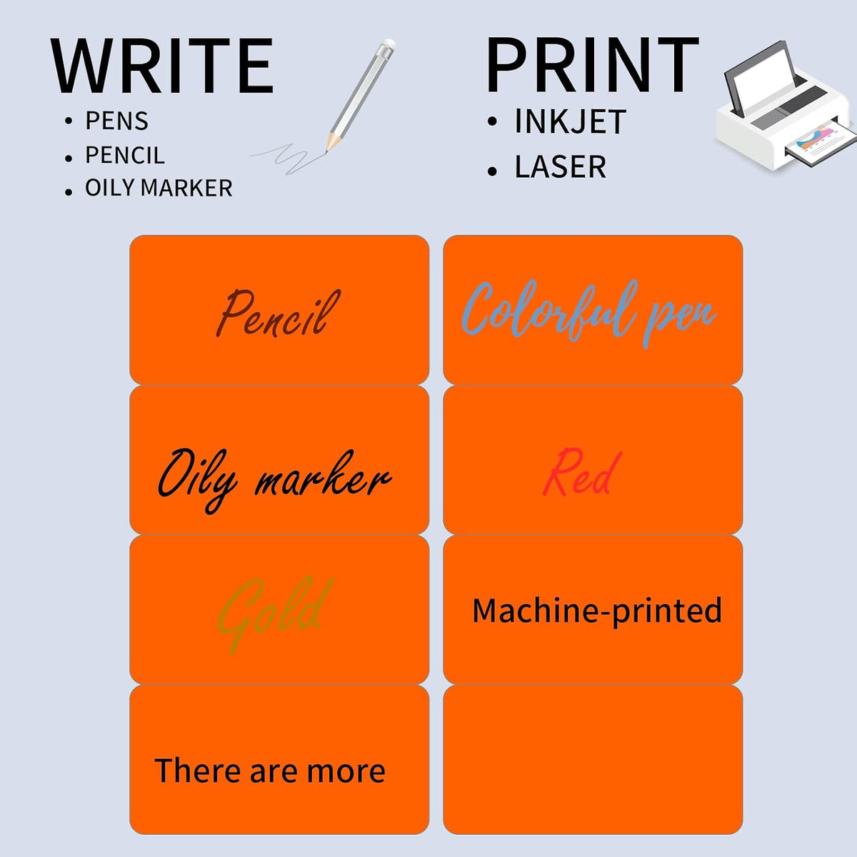 Transparent Stickers Labels - 1" x 2-5/8" Clear Address Labels Mailing Stickers for Laser/Inkjet Printer 8.5"×11"- 20 Sheet/ 600 Label