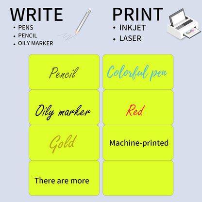 Transparent Stickers Labels - 1" x 2-5/8" Clear Address Labels Mailing Stickers for Laser/Inkjet Printer 8.5"×11"- 20 Sheet/ 600 Label