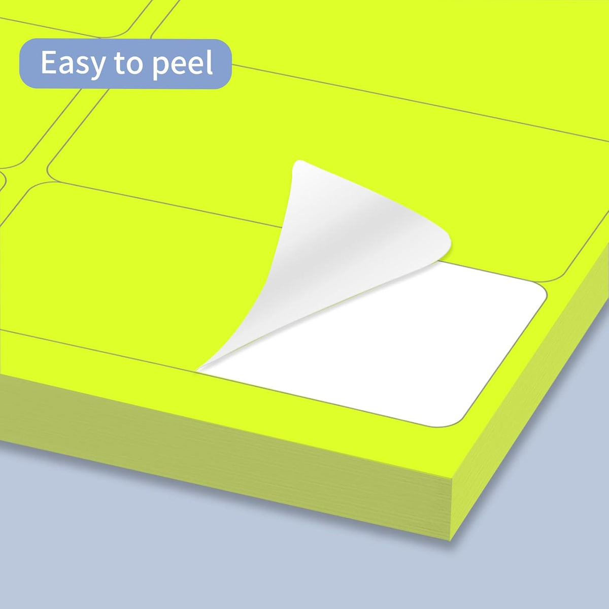 Transparent Stickers Labels - 1" x 2-5/8" Clear Address Labels Mailing Stickers for Laser/Inkjet Printer 8.5"×11"- 20 Sheet/ 600 Label