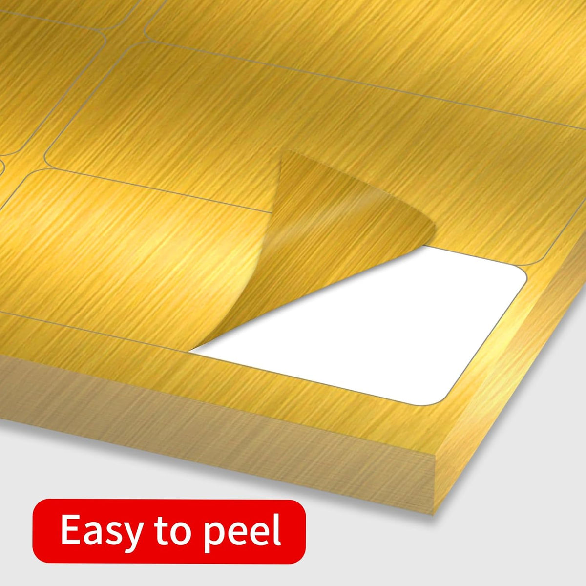 Transparent Stickers Labels - 1" x 2-5/8" Clear Address Labels Mailing Stickers for Laser/Inkjet Printer 8.5"×11"- 20 Sheet/ 600 Label