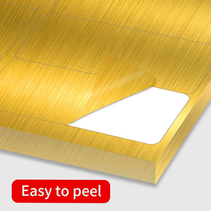 Transparent Stickers Labels - 1" x 2-5/8" Clear Address Labels Mailing Stickers for Laser/Inkjet Printer 8.5"×11"- 20 Sheet/ 600 Label