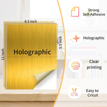 Transparent Stickers Labels - 1" x 2-5/8" Clear Address Labels Mailing Stickers for Laser/Inkjet Printer 8.5"×11"- 20 Sheet/ 600 Label