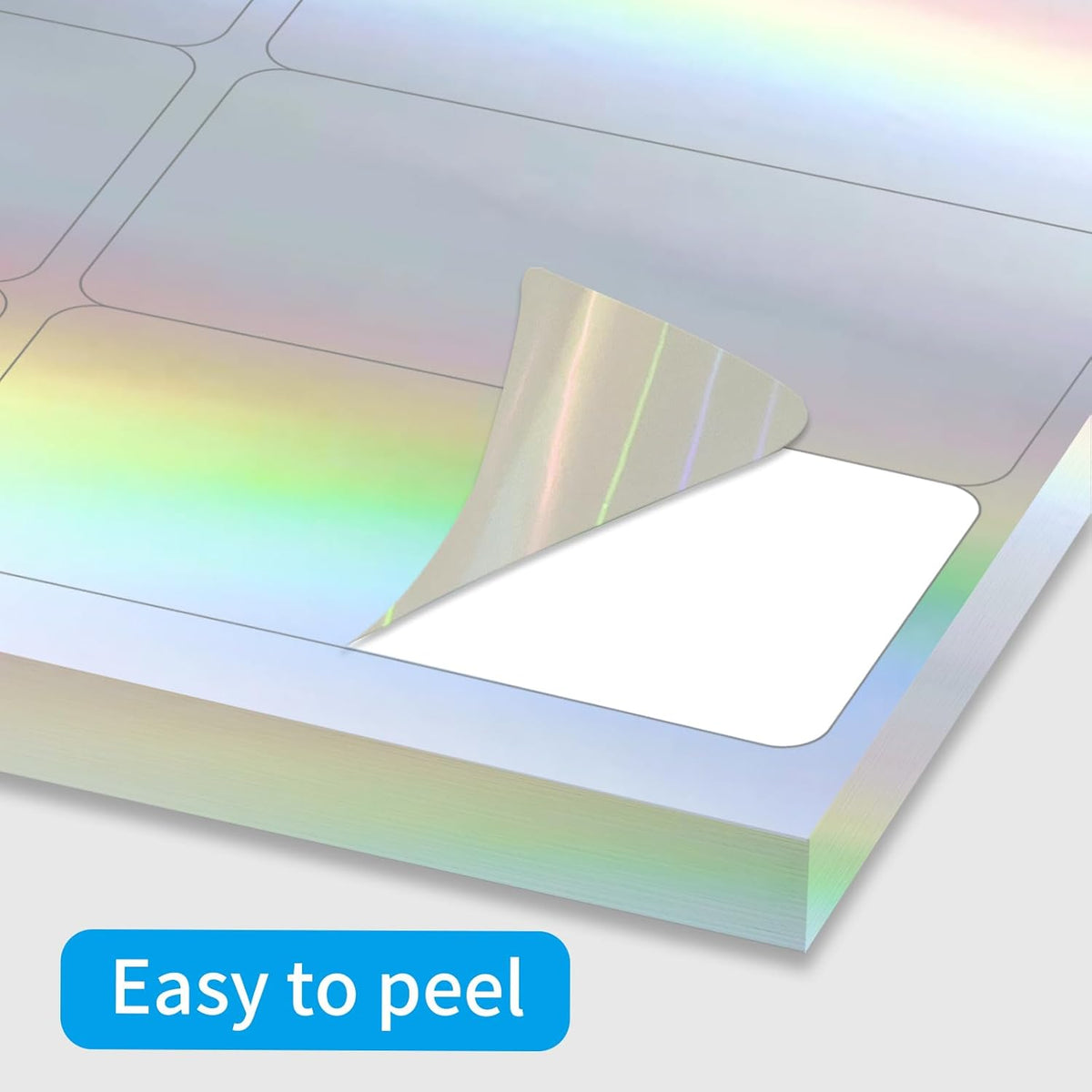 Transparent Stickers Labels - 1" x 2-5/8" Clear Address Labels Mailing Stickers for Laser/Inkjet Printer 8.5"×11"- 20 Sheet/ 600 Label