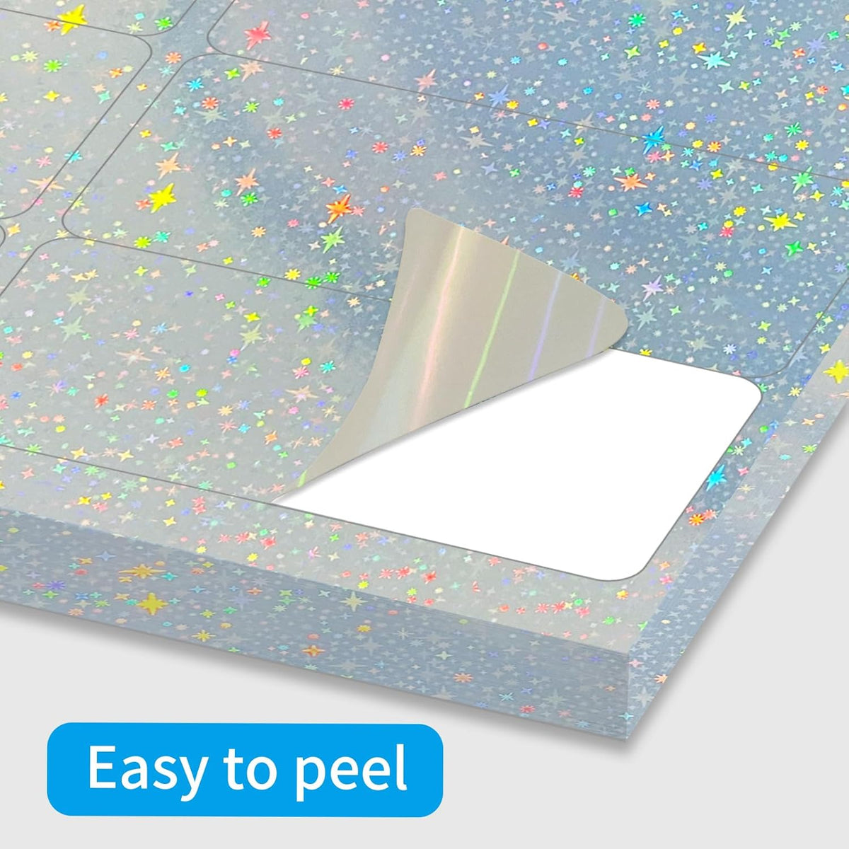 Transparent Stickers Labels - 1" x 2-5/8" Clear Address Labels Mailing Stickers for Laser/Inkjet Printer 8.5"×11"- 20 Sheet/ 600 Label