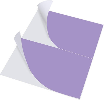 Transparent Stickers Labels - 1" x 2-5/8" Clear Address Labels Mailing Stickers for Laser/Inkjet Printer 8.5"×11"- 20 Sheet/ 600 Label