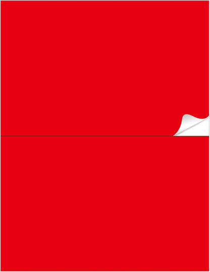 Transparent Stickers Labels - 1" x 2-5/8" Clear Address Labels Mailing Stickers for Laser/Inkjet Printer 8.5"×11"- 20 Sheet/ 600 Label