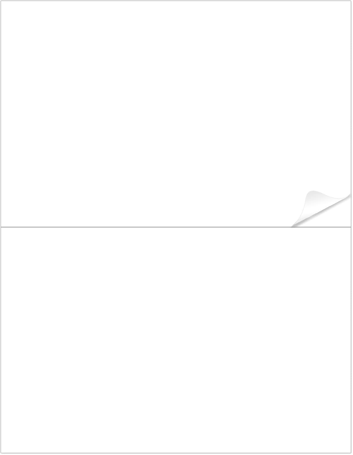Transparent Stickers Labels - 1" x 2-5/8" Clear Address Labels Mailing Stickers for Laser/Inkjet Printer 8.5"×11"- 20 Sheet/ 600 Label