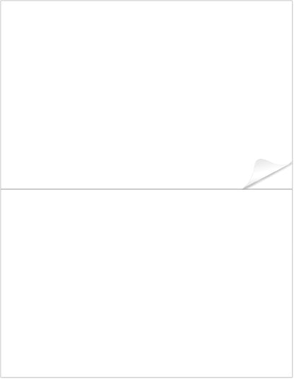 Transparent Stickers Labels - 1" x 2-5/8" Clear Address Labels Mailing Stickers for Laser/Inkjet Printer 8.5"×11"- 20 Sheet/ 600 Label