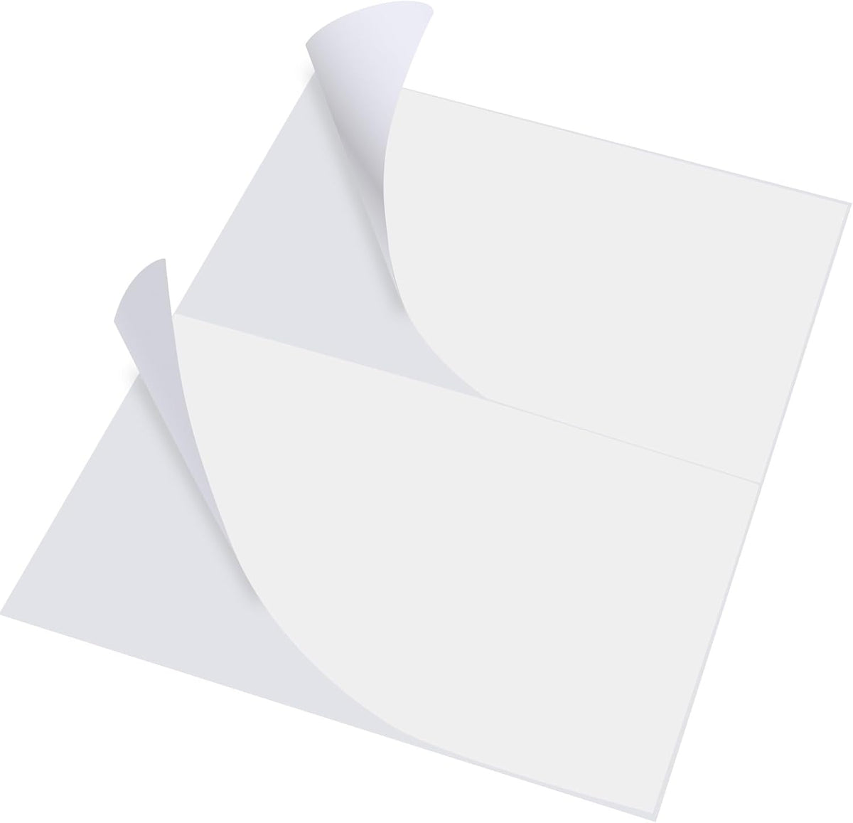 Transparent Stickers Labels - 1" x 2-5/8" Clear Address Labels Mailing Stickers for Laser/Inkjet Printer 8.5"×11"- 20 Sheet/ 600 Label