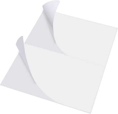 Transparent Stickers Labels - 1" x 2-5/8" Clear Address Labels Mailing Stickers for Laser/Inkjet Printer 8.5"×11"- 20 Sheet/ 600 Label
