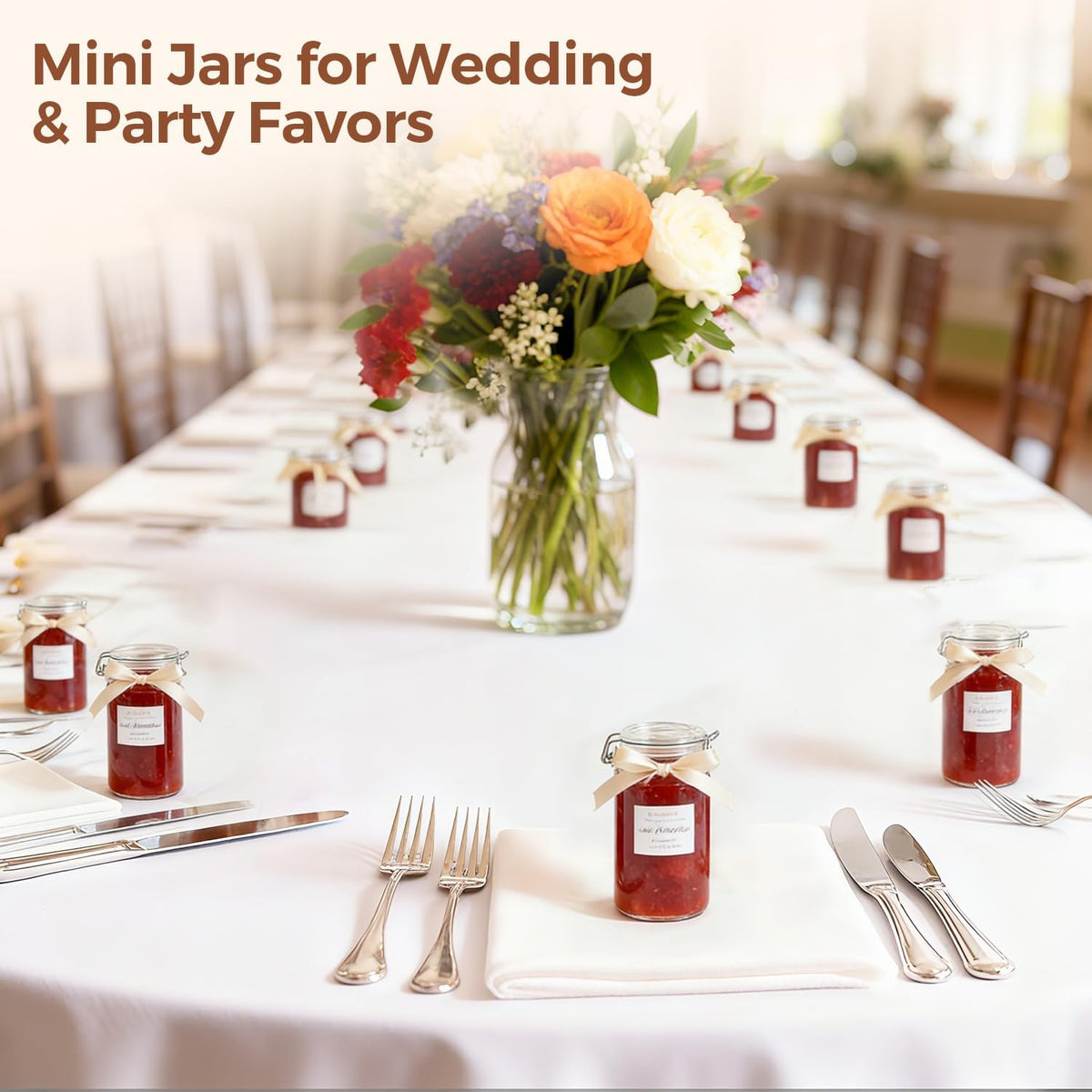 Glass Pantry Jars with Airtight Lids 0.7 Gal 2 Pack Wide Mouth Flour | BPA-free food-grade glass, wire clamp seal, wide mouth, 88 oz, bulk flour & sugar, rice, sourdough starter, candy & cookie