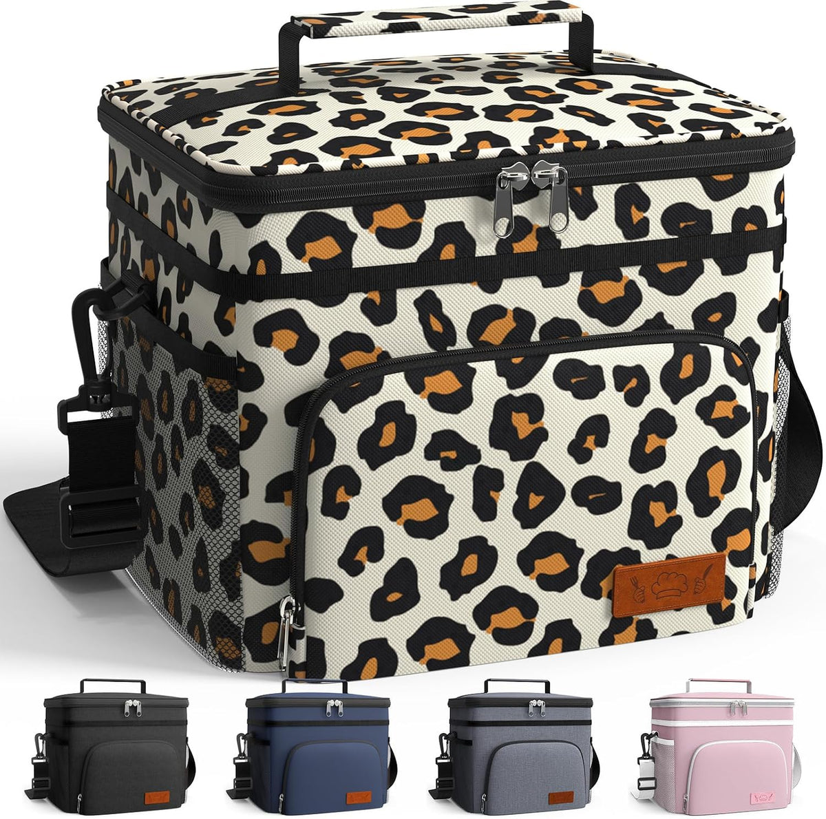Insulated Lunch Box Men Women Leak-Proof Cooler Lunch Bag 9L