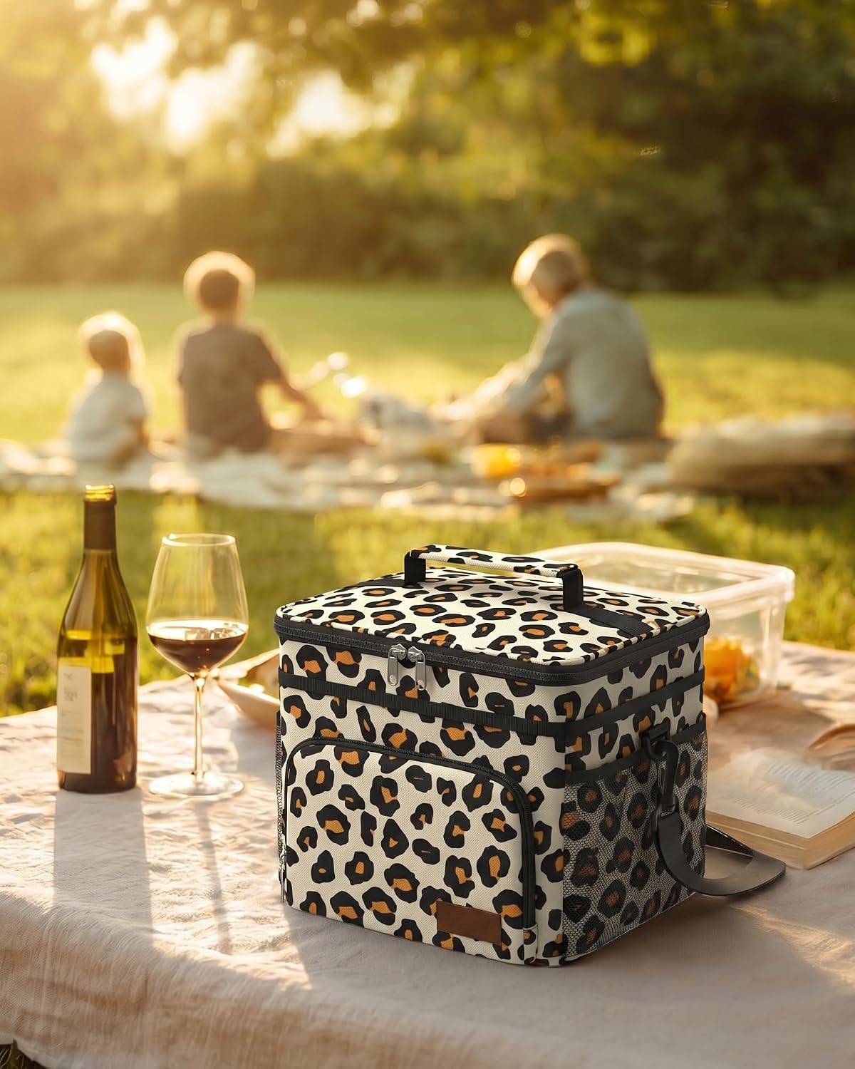 Insulated Lunch Box Men Women Leak-Proof Cooler Lunch Bag 9L