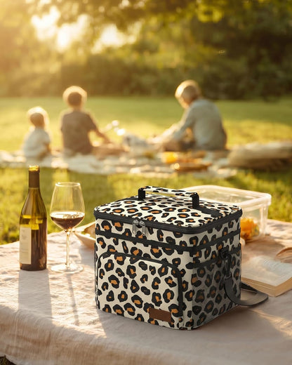 Insulated Lunch Box Men Women Leak-Proof Cooler Lunch Bag 9L