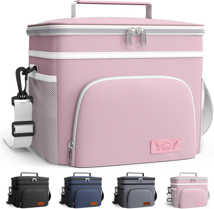 Insulated Lunch Box Men Women Leak-Proof Cooler Lunch Bag 9L