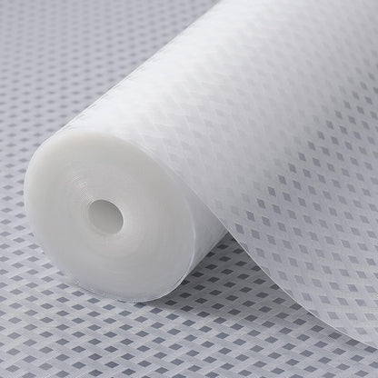 Shelf Liners for Kitchen Cabinets Non Adhensive,Gray 11.8"× 59"