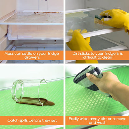 Shelf Liners for Kitchen Cabinets Non Adhensive,Gray 11.8"× 59"