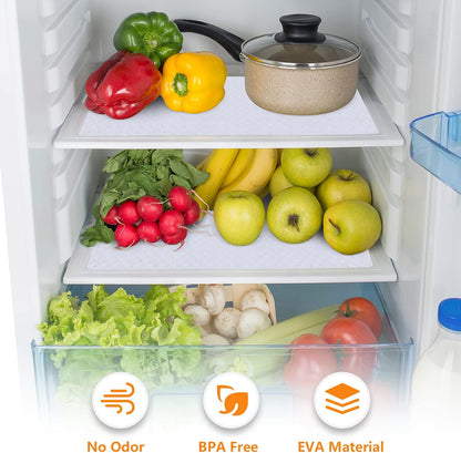 Shelf Liners for Kitchen Cabinets Non Adhensive,Gray 11.8"× 59"