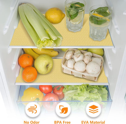 Shelf Liners for Kitchen Cabinets Non Adhensive,Gray 11.8"× 59"