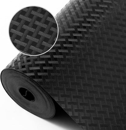 Shelf Liners for Kitchen Cabinets Non Adhensive,Gray 11.8"× 59"