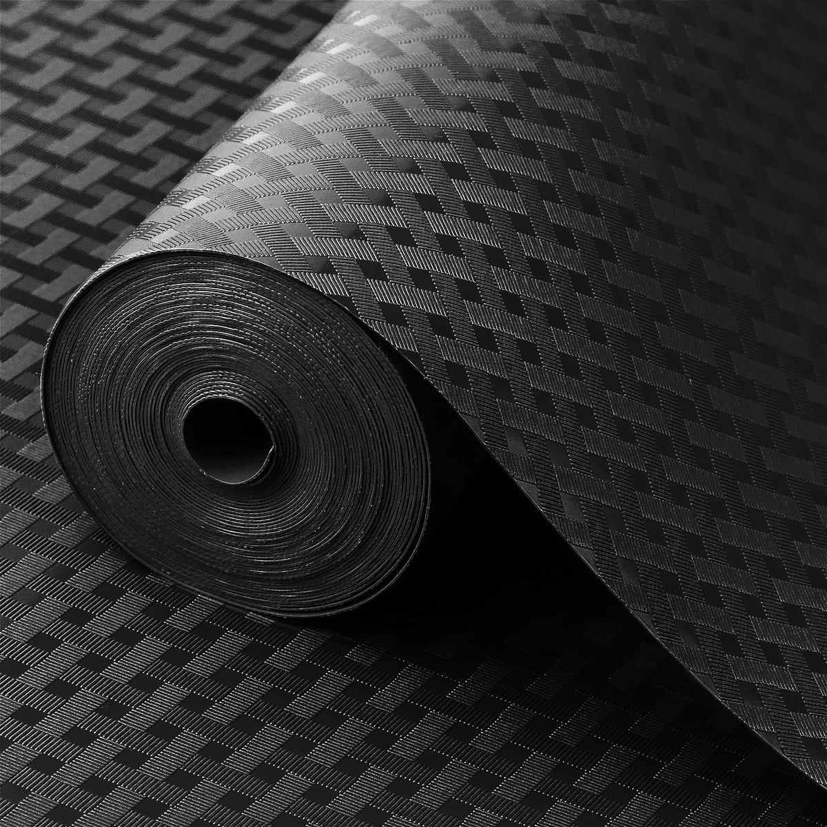 Shelf Liners for Kitchen Cabinets Non Adhensive,Gray 11.8"× 59"
