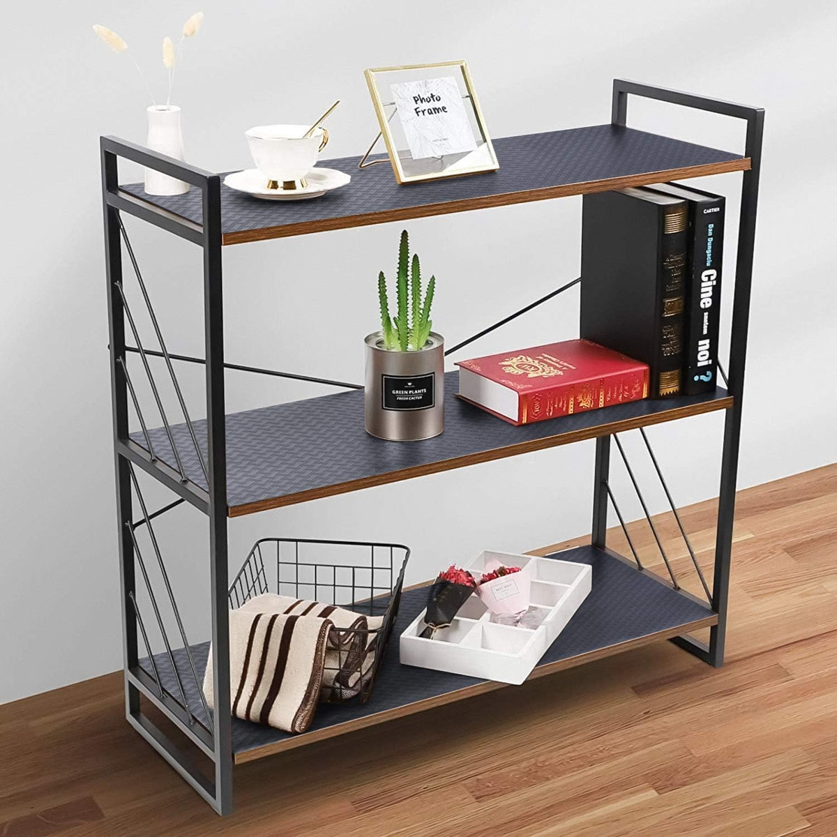 Shelf Liners for Kitchen Cabinets Non Adhensive,Gray 11.8"× 59"