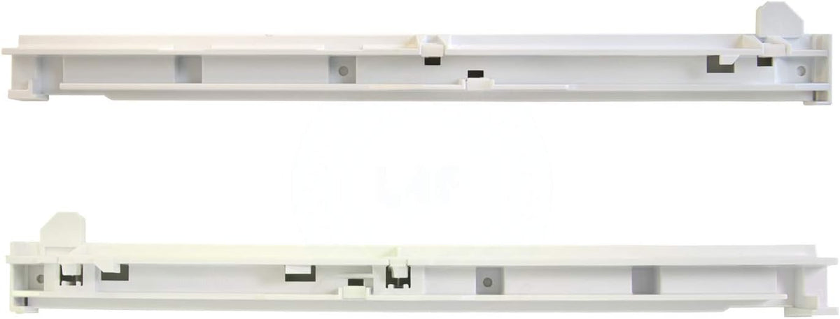 Upgraded Lifetime Appliance WR72X239 & WR72X240 Crisper Drawer Glide Slide Rail (Left & Right) Compatible with General Electric (GE) Refrigerator