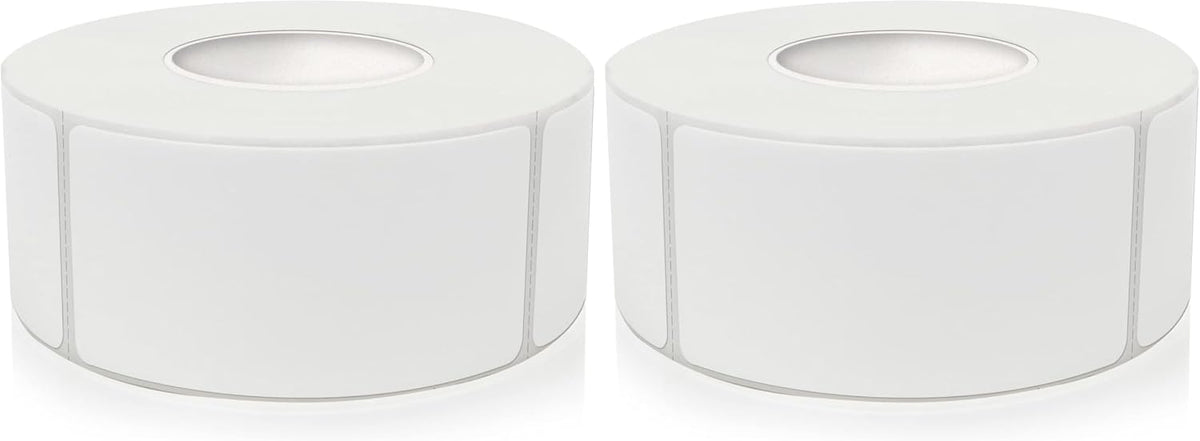 Removable Freezer Labels, Date Label 1x3 Inch Food Storage Stickers, Waterproof Oil Resistant Easy Clean Leaves no Residue 250 Total Per Roll