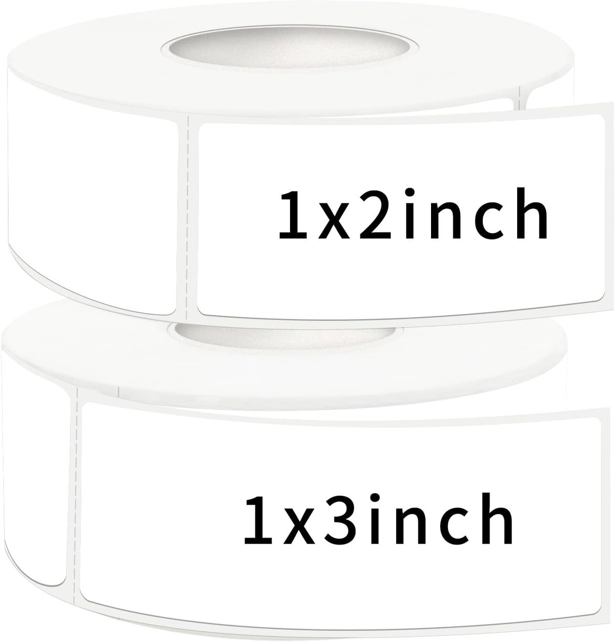 Removable Freezer Labels, Date Label 1x3 Inch Food Storage Stickers, Waterproof Oil Resistant Easy Clean Leaves no Residue 250 Total Per Roll