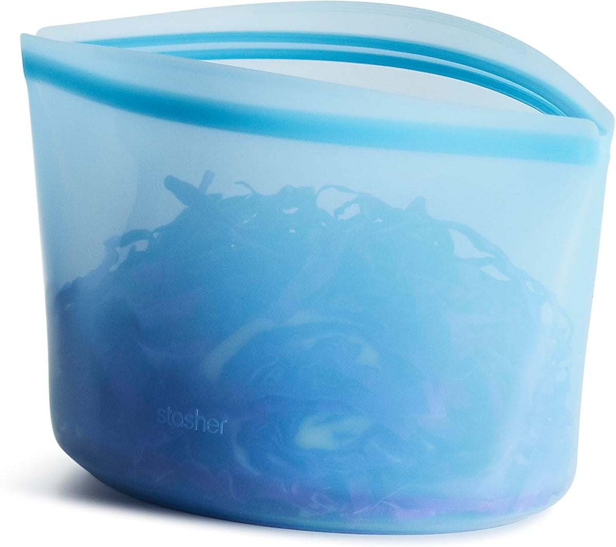 Premium Reusable Silicone Food Storage Bags, Clear
