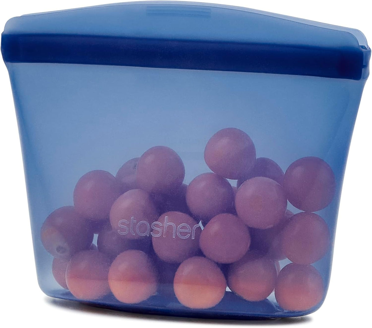 Premium Reusable Silicone Food Storage Bags, Clear