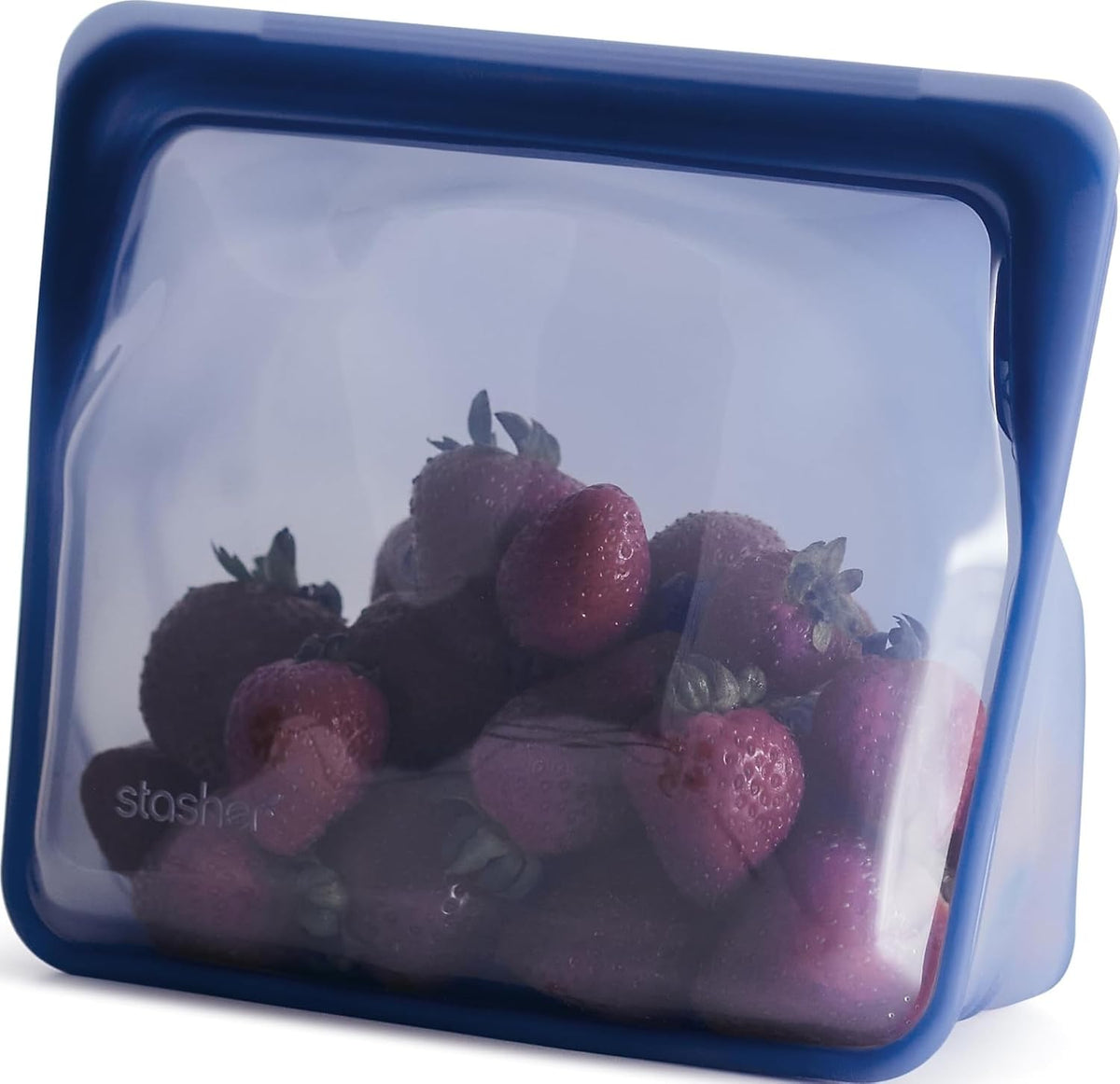 Premium Reusable Silicone Food Storage Bags, Clear