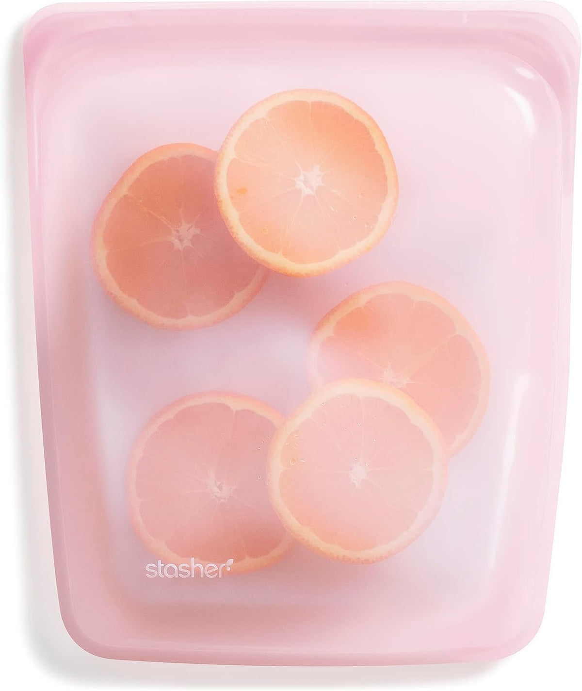 Premium Reusable Silicone Food Storage Bags, Clear