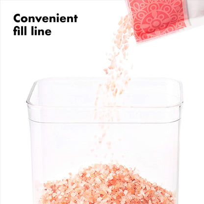 Good Grips POP Container, Airtight Food Storage for Pantry, 1.7 Qt | Airtight Container for Coffee Beans, Sugar, Rice, One-Push Lid, Stackable, Dishwasher Safe, Rectangle Shape