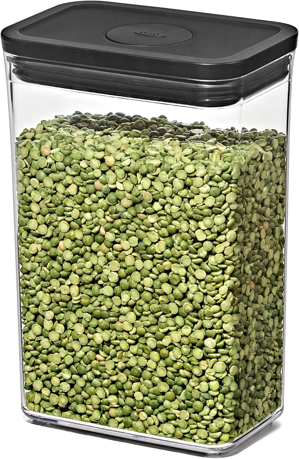 Good Grips POP Container, Airtight Food Storage for Pantry, 1.7 Qt | Airtight Container for Coffee Beans, Sugar, Rice, One-Push Lid, Stackable, Dishwasher Safe, Rectangle Shape