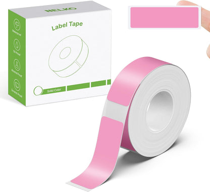 Genuine P21 Label Maker Tape, 14x40mm (0.55"x1.57"), Standard Laminated Thermal Label Tape Replacement, for Home Office, 180 Labels/Roll, White