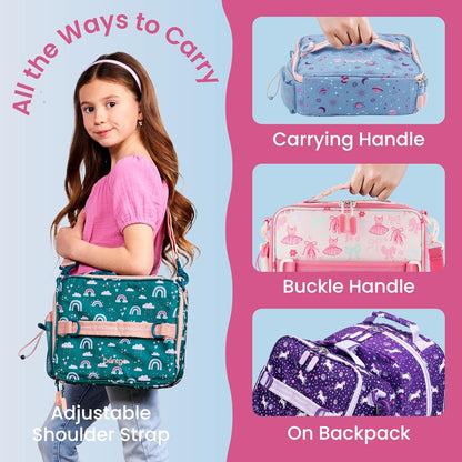 Kids Prints Double-Insulated Reusable Lunch Bag