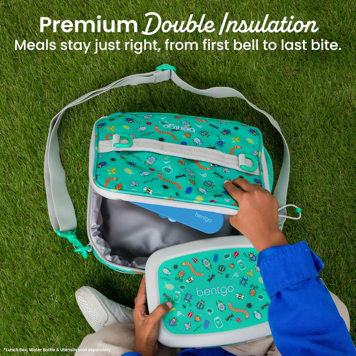 Kids Prints Double-Insulated Reusable Lunch Bag