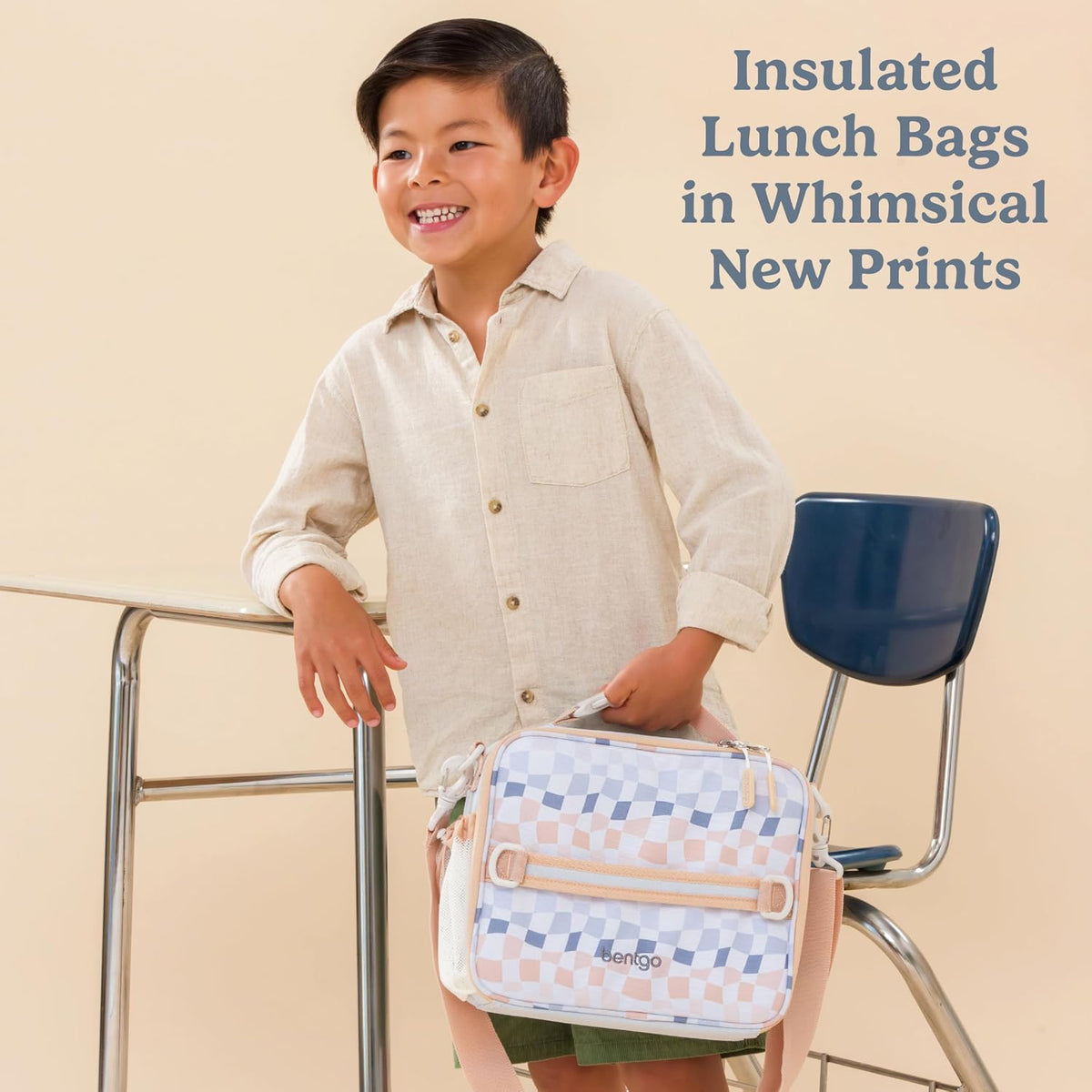 Kids Prints Double-Insulated Reusable Lunch Bag