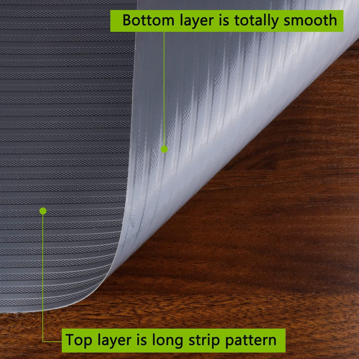Shelf Drawer Liner for Kitchen Cabinets, Black, 11.8 x 78.7 in