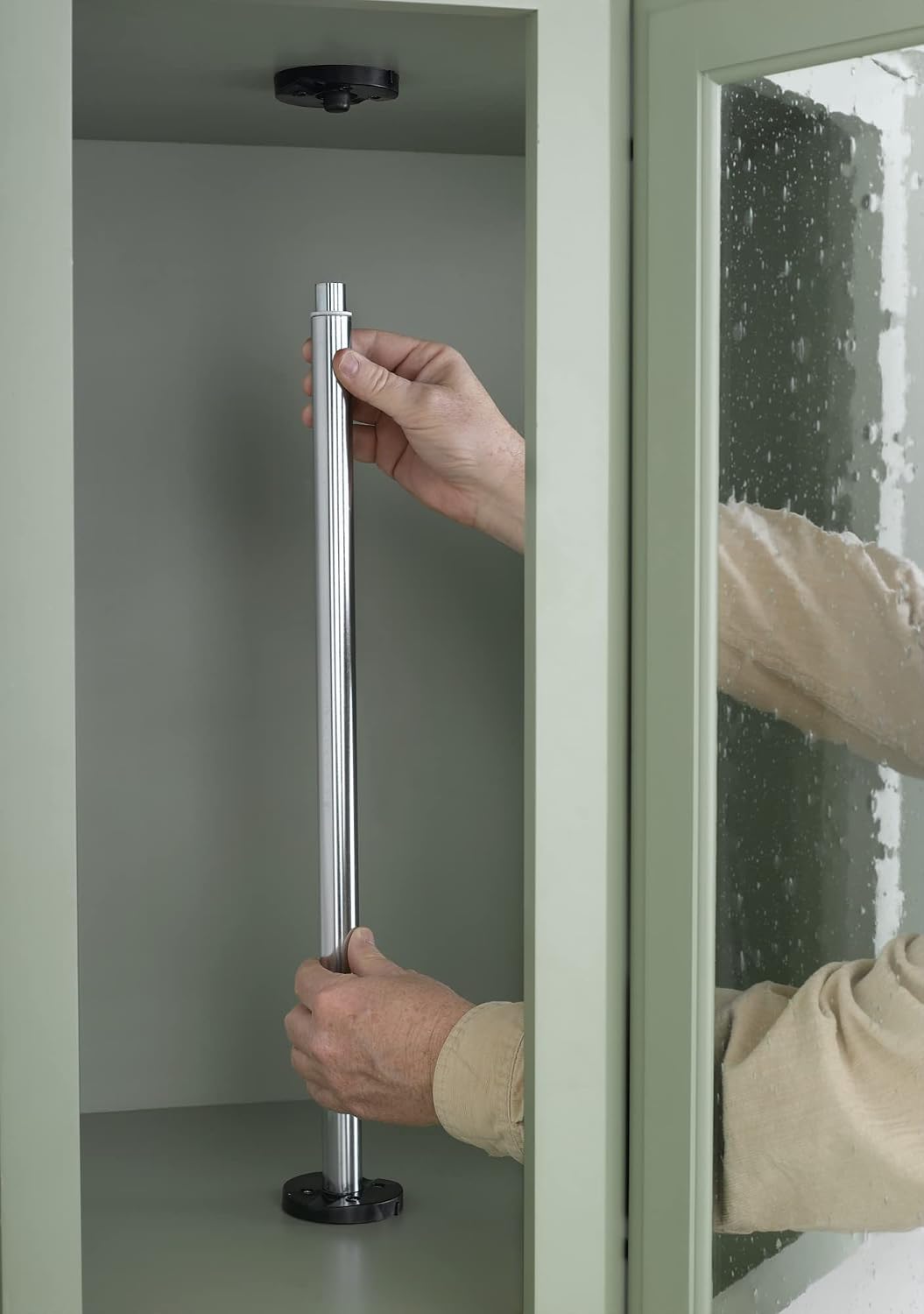Value Line Polymer Full-Circle 2-Shelf Lazy Susans for Base Cabinets