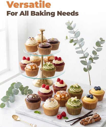 200pcs Standard Cupcake Liners for Baking, Muffin Liners
