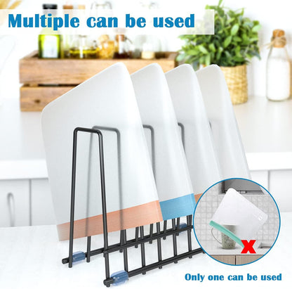 Reusable Storage Bags Rack, Drying Rack for Storage Bags, Stainless Stand for Reusable Freezer Containers & Vacuum Sealer Bags , File Organizer Desktop Storage, Kitchen Storage & Organization (Silver)