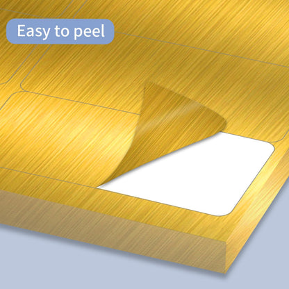 Transparent Stickers Labels - 2" x 4" Address Labels Mailing Stickers for Laser/Inkjet Printer 8.5"×11"- 20 Sheet