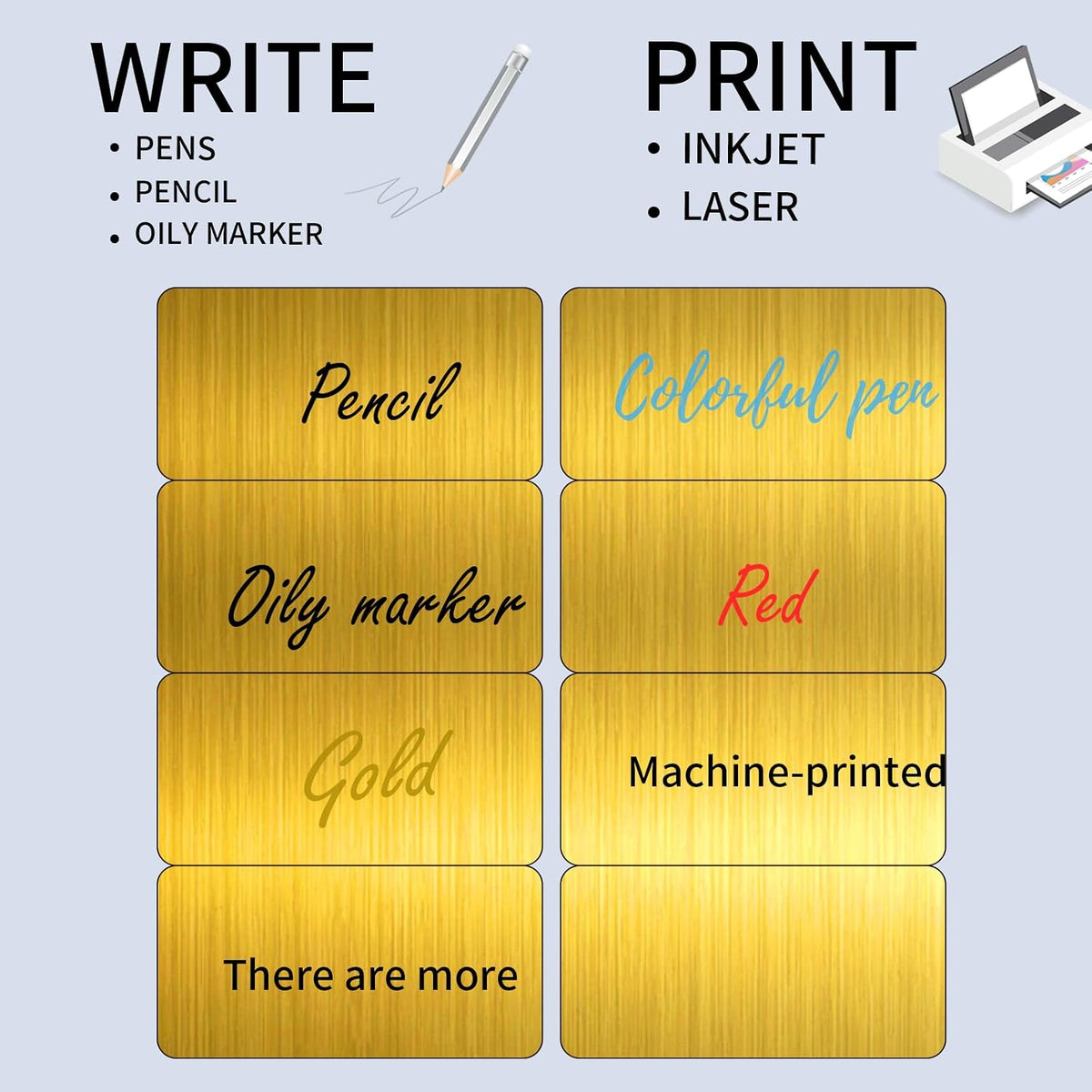 Transparent Stickers Labels - 2" x 4" Address Labels Mailing Stickers for Laser/Inkjet Printer 8.5"×11"- 20 Sheet
