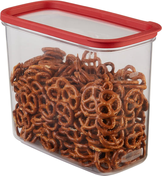 16-Cup Modular Dry Food Storage Zylar Container,Clear
