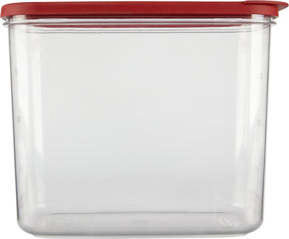 16-Cup Modular Dry Food Storage Zylar Container,Clear